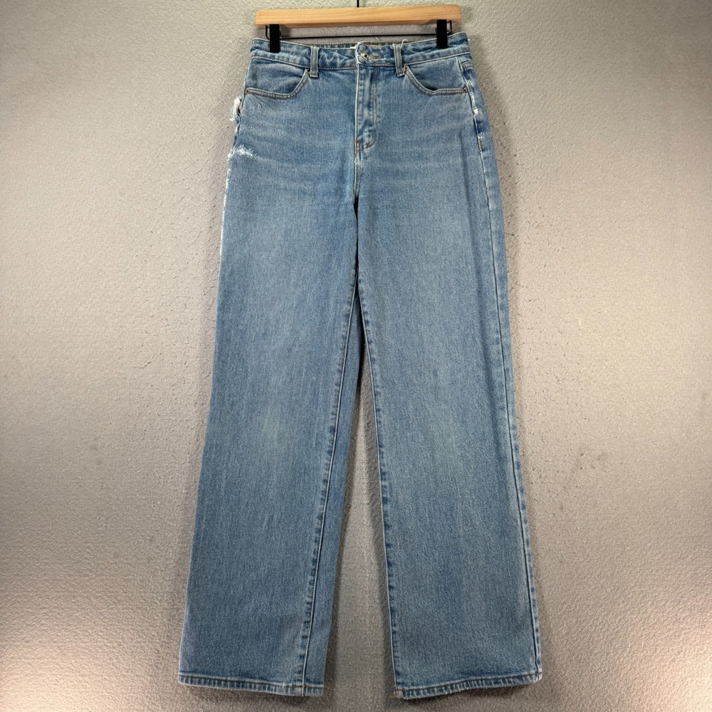 Classic Blue Wide Leg Jeans